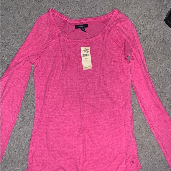 American eagle pink long sleeve Originally 29.95 - Picture 1 of 1